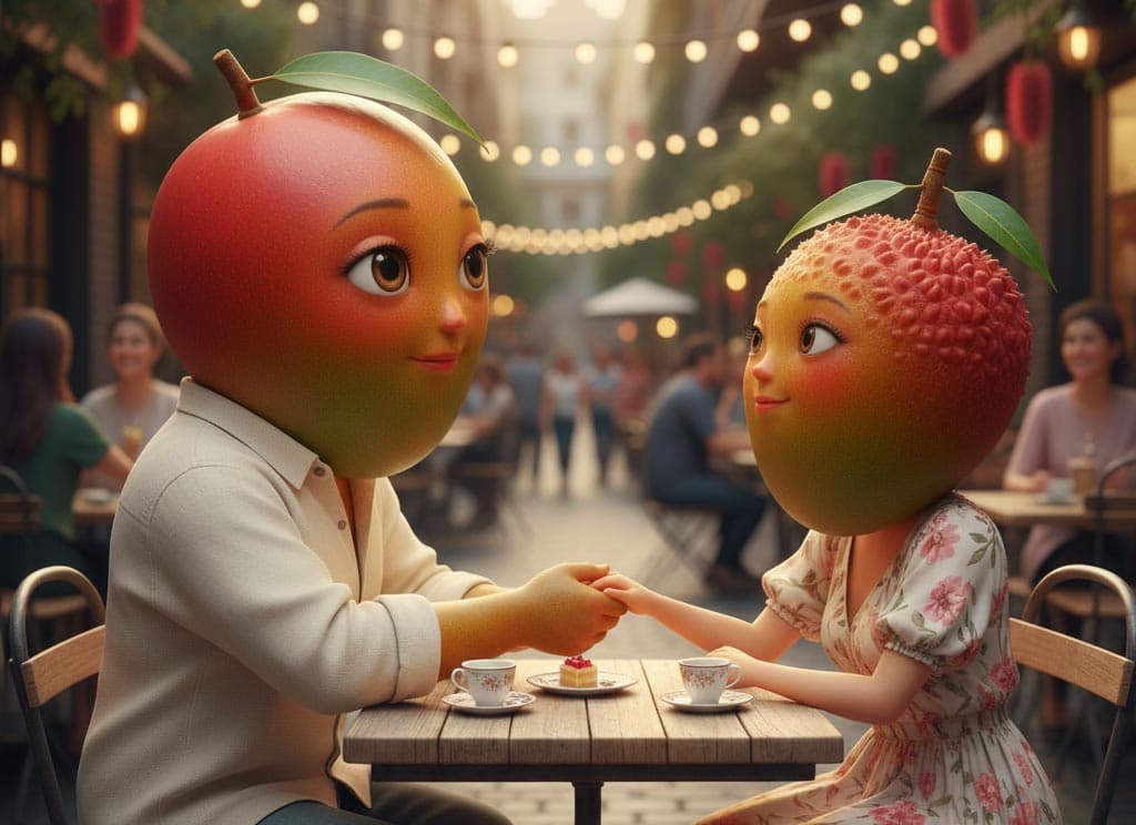 two fruits on a date