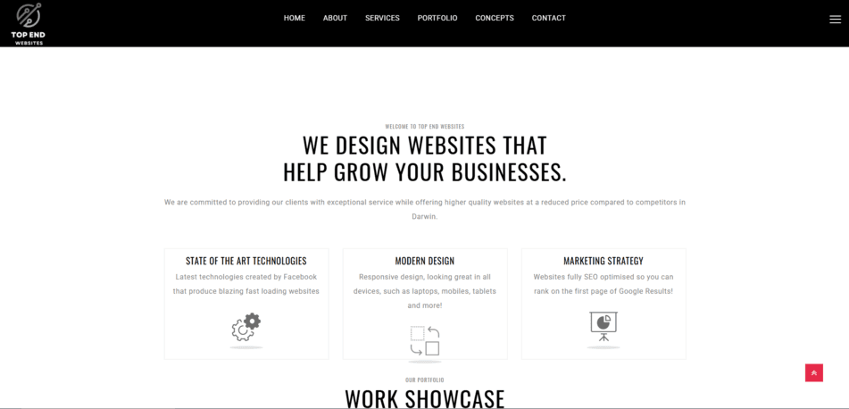 Top End Websites
