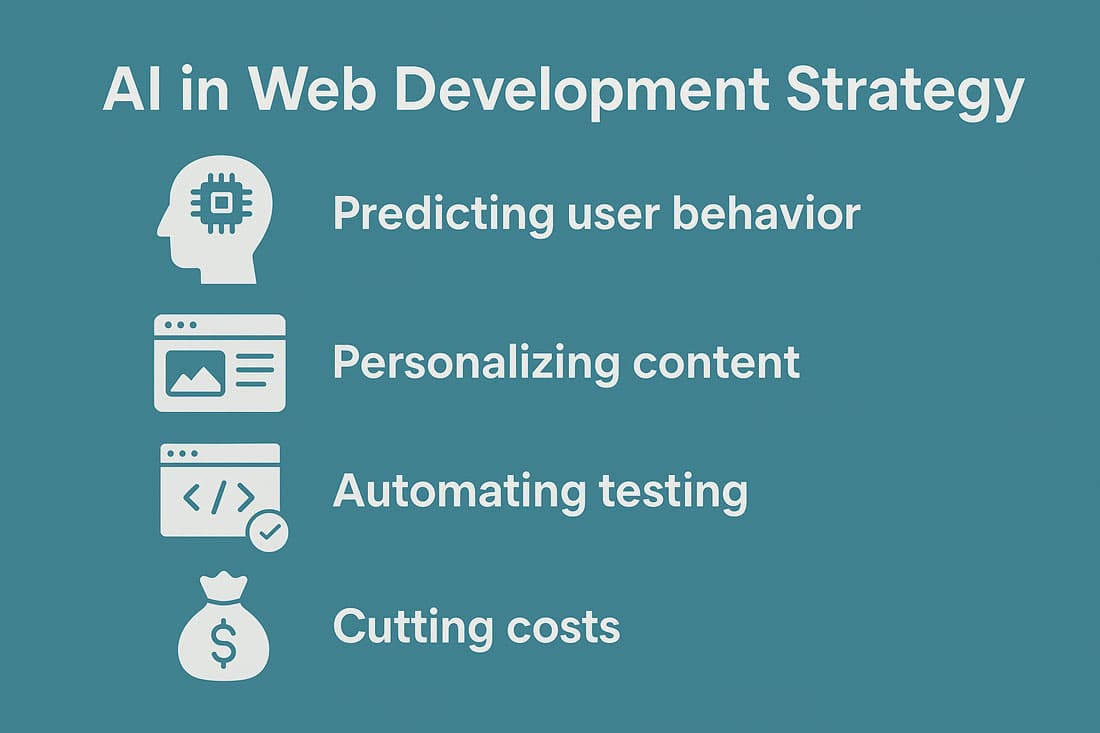 ai in web development strategy