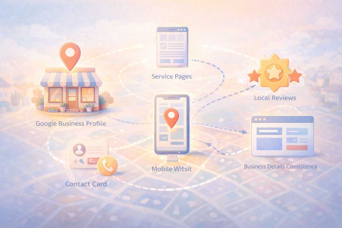 weak local seo vs strong local seo