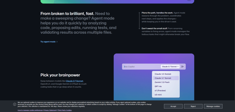 GitHub Copilot (Free for Students/Open Source)
