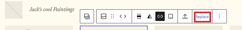 editing portfolio website name