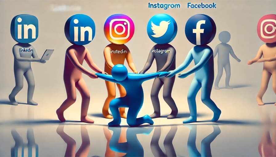 Use Social Media icons on your website.