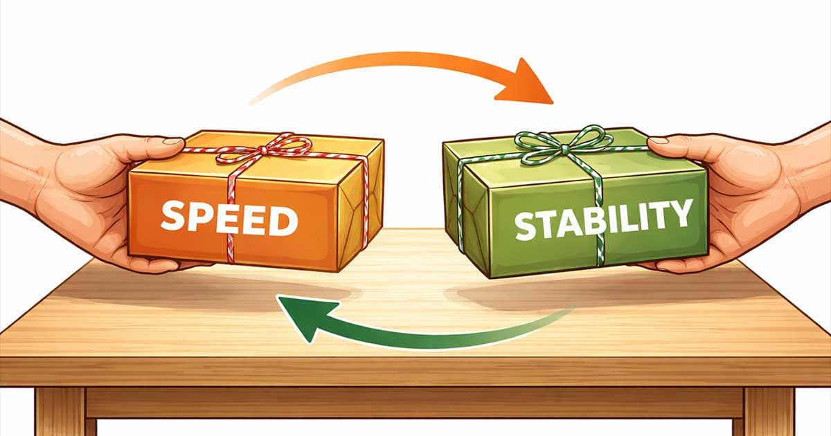 Fact 9: People Consciously Trade Speed for Stability