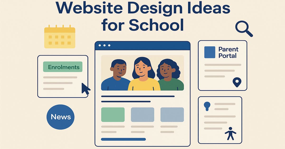website design ideas for schools in Australia