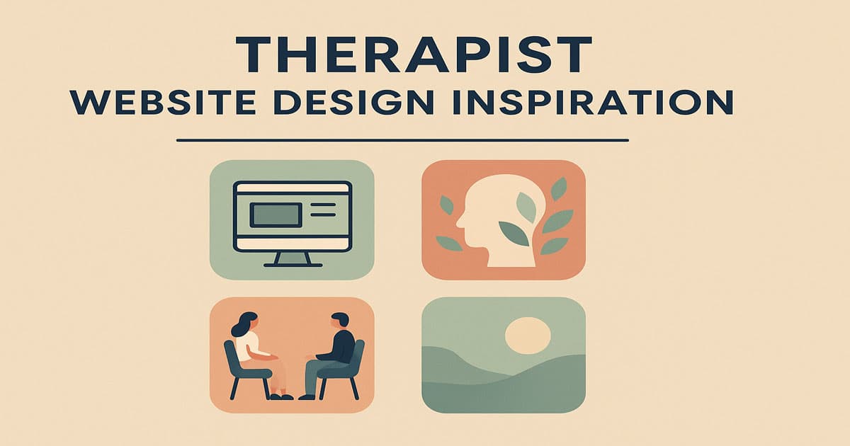Therapist Website Design Inspiration