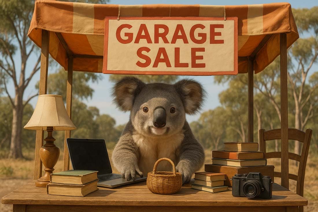 a koala selling looking for the Best Websites to Sell Stuff in Australia