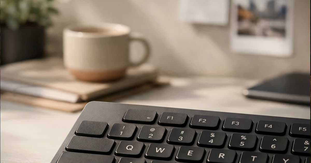 a keyboard without Esc Key