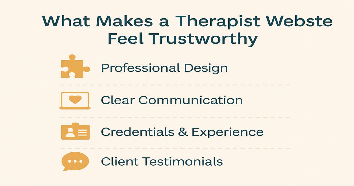Therapist Website Design Inspiration