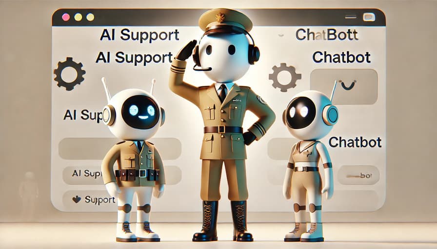 Don't forget Chatbots and the AI Support System.