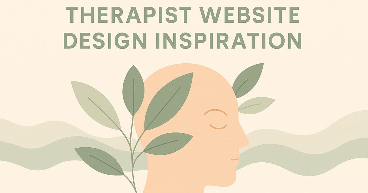 Therapist Website Design Inspiration