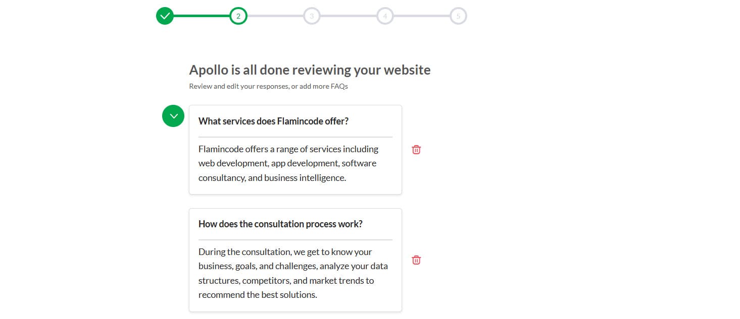 Review your information