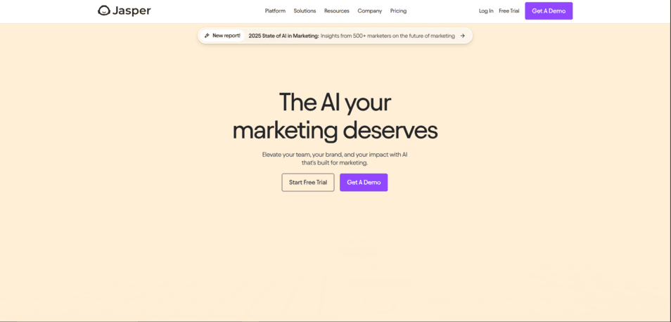 Jasper AI – Content Writing Assistant