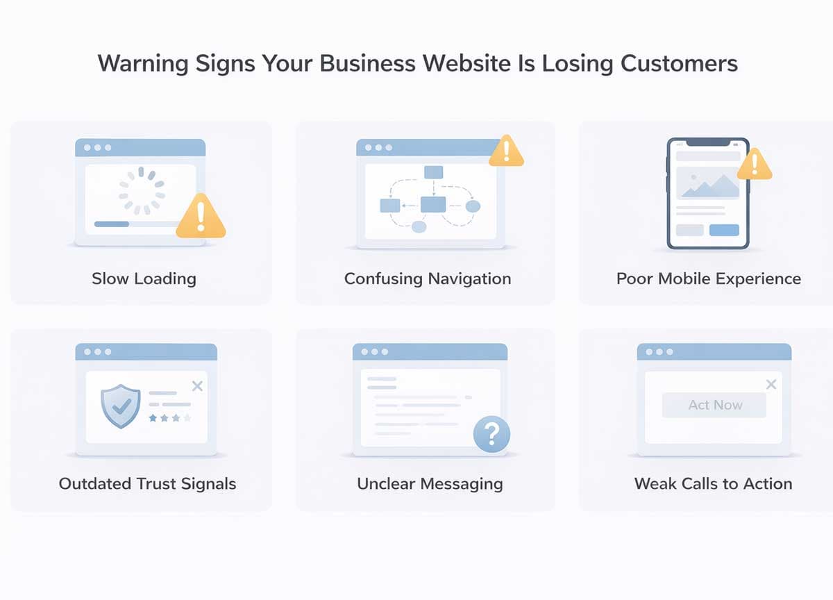 warning signs that your business is losing customers