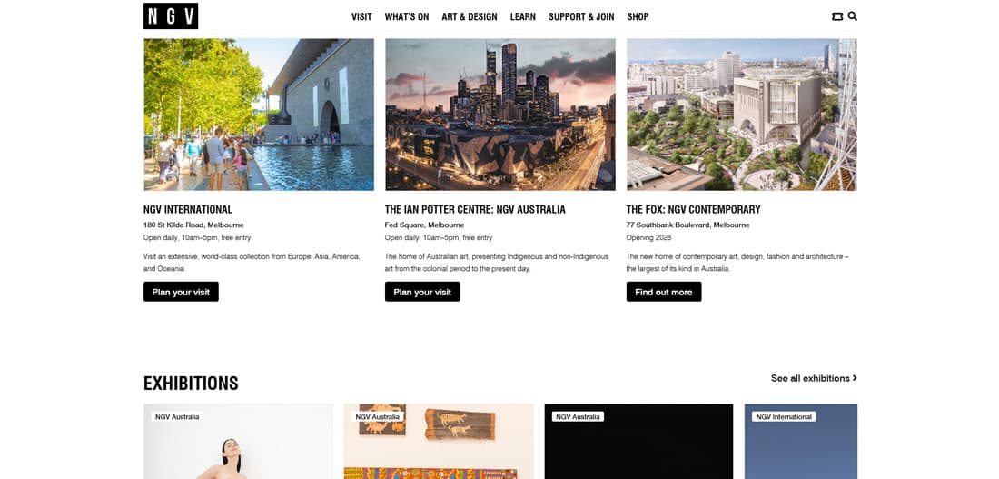 National Gallery of Victoria (NGV): Bringing Art to Your Fingertips